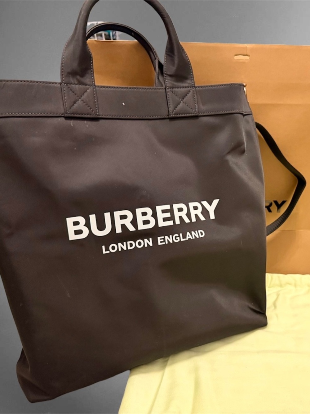 Burberry Canvas Tote